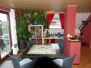 Ferienwohnung Haus Backes in Perl Saarland Essbereich