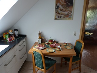 Ferienwohnung Haus Backes in Perl Saarland Küche